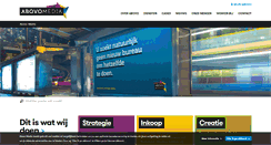 Desktop Screenshot of abovomedia.nl