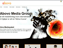 Tablet Screenshot of abovomedia.com